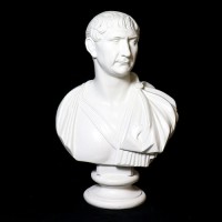 Traiano 28in. High - Fiberglass Resin - Indoor/Outdoor Garden Statue