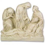 Jesus Is Removed From Cross Station #13 Lightweight Fiberglass Resin Outdoor Statue