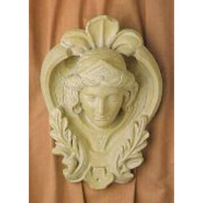 On Looking Woman Fiberglass Indoor/Outdoor Garden -  - F612
