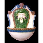 Opimus Fountain Fiberglass Resin Indoor/Outdoor Wall Mount Statue