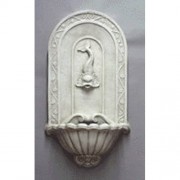 Oriental Fish Wall Fountain - Fiberglass Resin - Indoor/Outdoor Statue