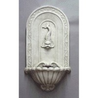 Oriental Fish Wall Fountain - Fiberglass Resin - Indoor/Outdoor Statue
