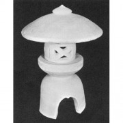 Yukimi Japanese Lantern 21" - Fiberglass Resin Indoor/Outdoor Garden Statue