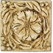 Rosette Remnant - Fiberglass Resin - Indoor/Outdoor Statue/Sculpture