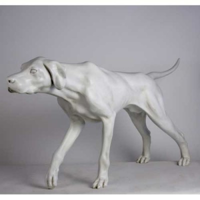 Pointer 51in. Wide - Fiberglass - Indoor/Outdoor Garden Statue -  - F3319