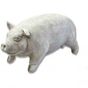 Pig For Pig Roast Fiberglass Resin Indoor/Outdoor Statue/Sculpture