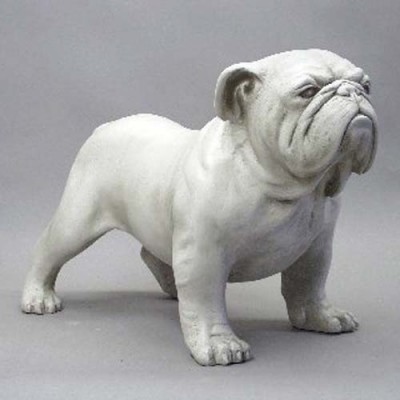 Little Bulldog 7.5in. High Fiberglass Indoor/Outdoor Garden -  - F8719