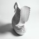 Swan From Wood Carving - Fiberglass - Indoor/Outdoor Statue - - F762 Swan From Wood Carving - Fiberglass - Indoor/Outdoor Statue - - F762