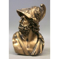 Ajax Bust Small - Fiberglass Resin - Indoor/Outdoor Statue/Sculpture
