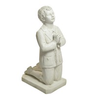 Francisco Child of Fatima 38 In. Lightweight Fiberglass Resin In/Outdoor Statue