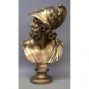 Ajax Large - Fiberglass Resin - Indoor/Outdoor Garden Statue/Sculpture