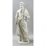 Saint Paul 62 In. High - Lightweight Fiberglass Resin - Indoor/Outdoor Statue