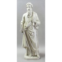 Saint Paul 62 In. High - Lightweight Fiberglass Resin - Indoor/Outdoor Statue