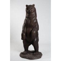 Big Brown Bear Standing - Fiberglass Resin - Indoor/Outdoor Statue/Sculpture