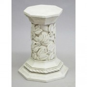 Turner Stand Pedestal Statue Display Base/Riser 16in. - Lightweight Fiberglass Resin