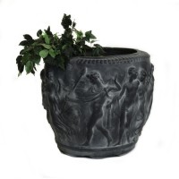 Grecian Pot 19 (Destefano) Fiberglass Resin Indoor/Outdoor Garden / Patio Statue