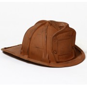 Fireman Helmet - Fiberglass Resin Indoor/Outdoor Garden Statue