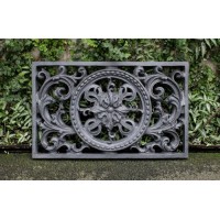 Scroll Work Frame - Fiberglass Resin - Indoor/Outdoor Garden Statue