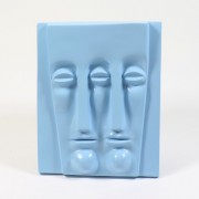 Three Eye Plaque Large - Fiberglass Resin - Indoor/Outdoor