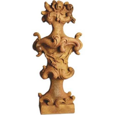 Winthrop Finial 25in. Fiber Stone Resin - Indoor/Outdoor Garden Statue -  - FS6837