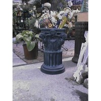 Griffin Capital Pedestal Fiberglass Resin Indoor/Outdoor Garden