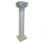 Remnant From Alter Pedestal 24in. Fiberglass Resin - Outdoor Statue