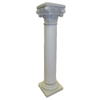 Remnant From Alter Pedestal 24in. Fiberglass Resin - Outdoor Statue