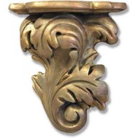 Florentine Bracket - Right 13in. - Fiberglass Resin - Outdoor Statue
