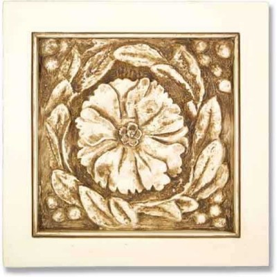 Rosette Remnant w/Frame - Fiberglass - Indoor/Outdoor Statue -  - HF6877F