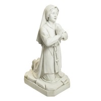Lucia (Fatima) 41in. - Lightweight Fiberglass Resin - Indoor/Outdoor Church Statuary Lucia (Fatima) 41in. - Lightweight Fiberglass Resin - Indoor/Outdoor Church Statuary