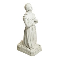 Jacinta 38in. (Fatima) Lightweight Fiberglass Resin Indoor/Outdoor Church Statuary