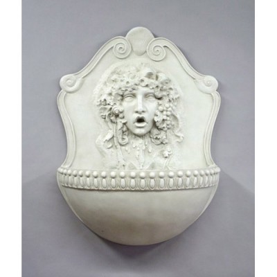 Vappa Female Fountain Fiberglass In/Outdoor Wall Mount Statue -  - FAK124