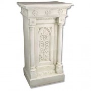 Double Pillar Stand Pedestal Statue Display Base/Riser 44in. Lightweight Lightweight Fiberglass Resin Double Pillar Stand Pedestal Statue Display Base/Riser 44in. Lightweight Lightweight Fiberglass Resin