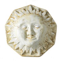 Tuscan Sun Flower Fiber Stone Indoor/Outdoor Garden Statue