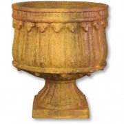 Henry Urn Small 16in. Fiberglass Resin Indoor/Outdoor Garden / Patio