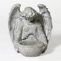 Garden Angel Fiberglass Resin Indoor/Outdoor Garden Statue