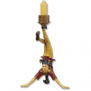 Mandarin Acrobat Candleholder Fiberglass Resin Indoor/Outdoor Garden
