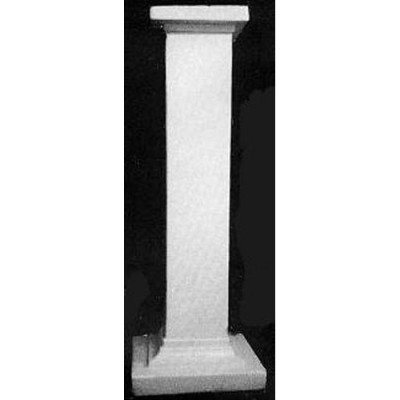 Plain Square Column 50in. - Fiberglass - Indoor/Outdoor Statue -  - F201