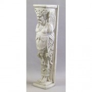 Bacchanalian Stand Pedestal Statue Display Base/Riser 47in. - Lightweight Lightweight Fiberglass Resin