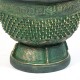 Eastern Oxidized Urn - Fiberglass - Indoor/Outdoor Garden Statue -  - HFNA0500