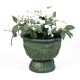Eastern Oxidized Urn - Fiberglass - Indoor/Outdoor Garden Statue -  - HFNA0500