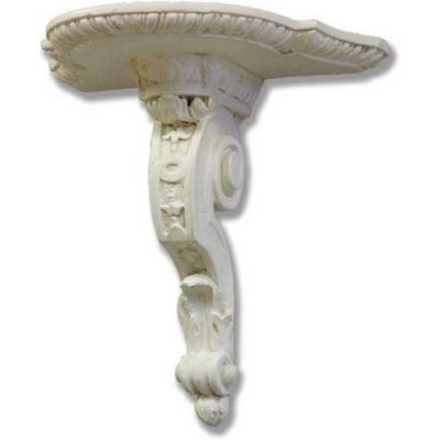 Scroll Drapery Bracket 9in. Fiberglass - Indoor/Outdoor Statue -  - HT318
