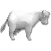 Cow Little Momma 22in. - Fiberglass Resin - Indoor/Outdoor Statue