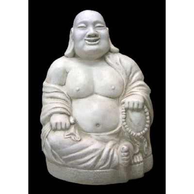 Jolly Hotei 27 Inch Fiberglass Indoor/Outdoor Statue/Sculpture -  - F68264