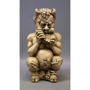 Chubby Greek Pan 14in. Fiberglass Resin Indoor/Outdoor Garden Statue