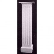 Franklin Stand Pedestal Statue Display Base/Riser - Lightweight Lightweight Fiberglass Resin