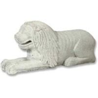 Medieval Lion 16in. - Fiberglass Resin - Indoor/Outdoor Garden Statue