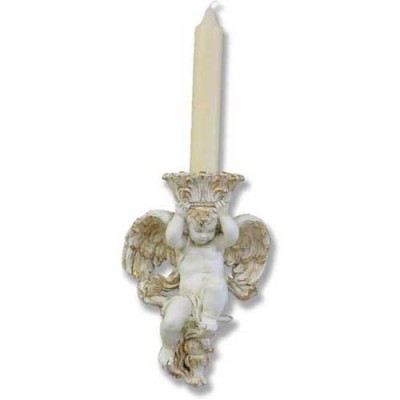 Putti Candleholder (Straight) - Fiberglass - Outdoor Statue -  - HT3846