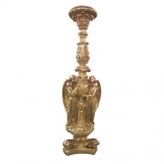 Giant Candlestick Stevens 60in. - Lightweight Fiberglass Resin - Outdoor Statue