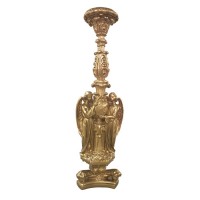 Giant Candlestick Stevens 60in. - Lightweight Fiberglass Resin - Outdoor Statue